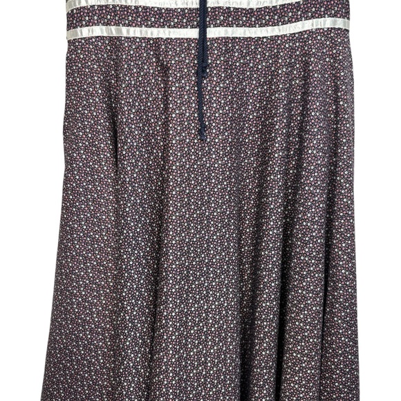 GUNNE SAX by Jessica Vintage Rare Purple Floral Prairie Dress Size 13 Sleeveless - Picture 5 of 15